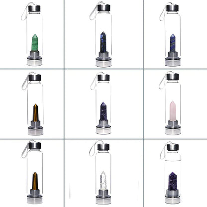 Crystal Glass | Energy Pillar Bottle Sorceress Sanctuary