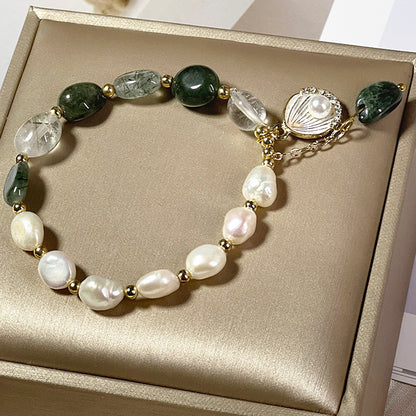 Rutilated Crystal Bracelet