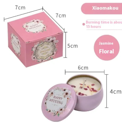 Floral Scented Candle Sorceress Sanctuary