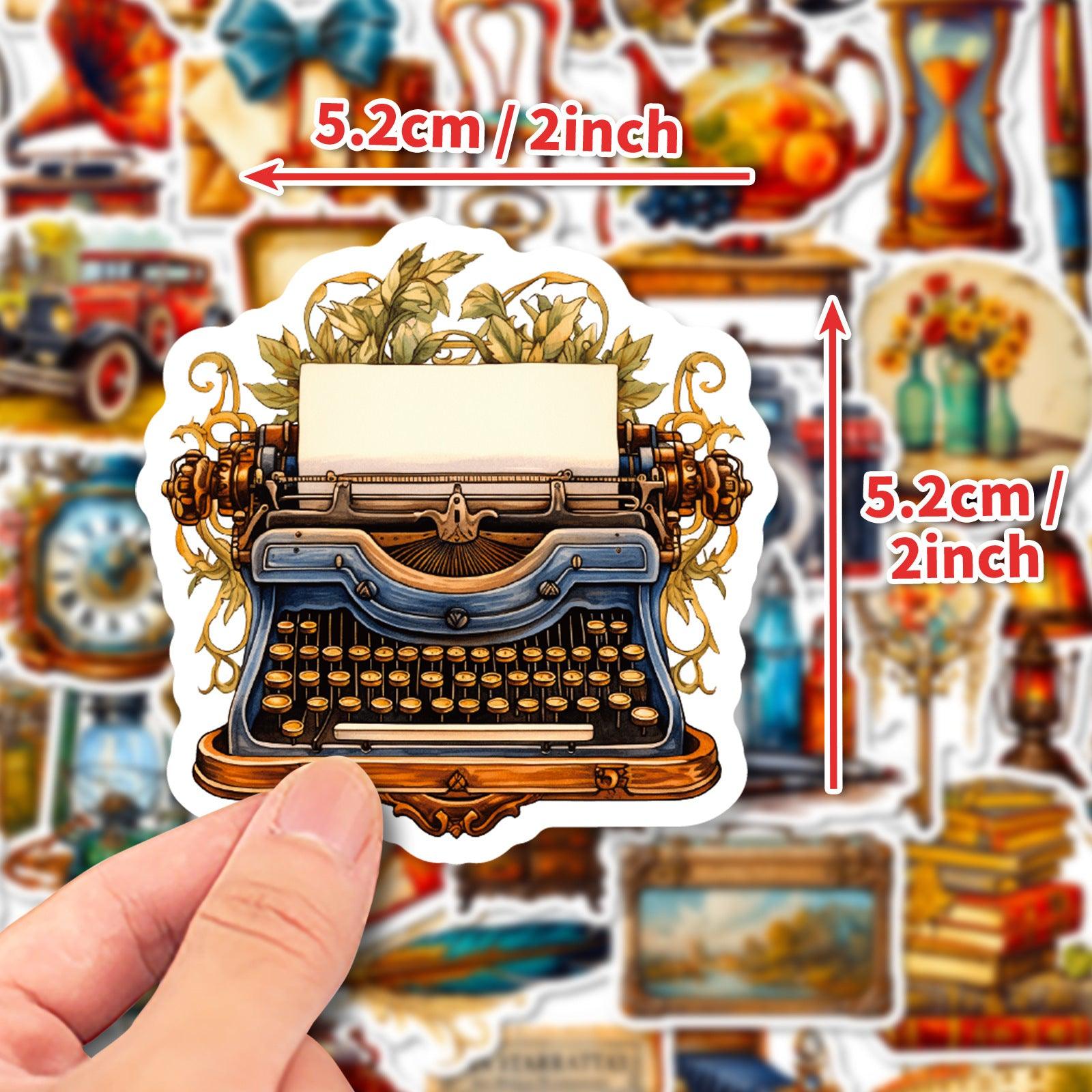 50 PCS Retro Medieval Stickers for Notebooks Sorceress Sanctuary