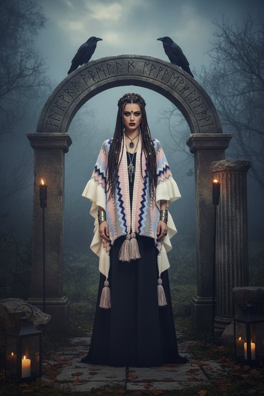 Tribal Knit Cardigan Sorceress Sanctuary