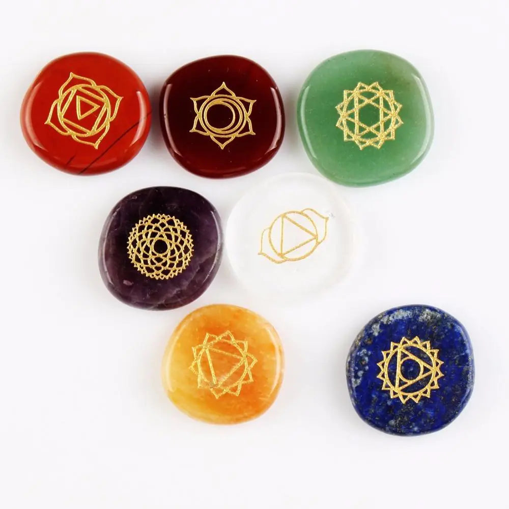 Chakra Energy Stones | Runes Set Sorceress Sanctuary