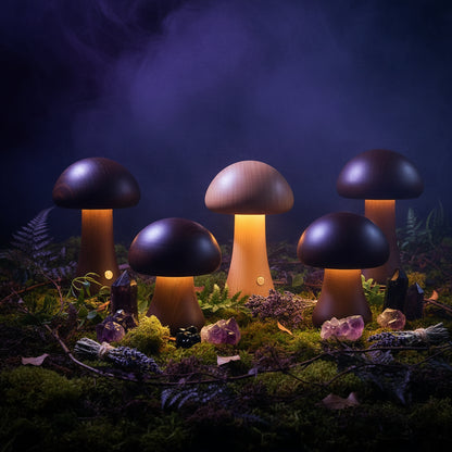 Mooncap Mushroom Lamp