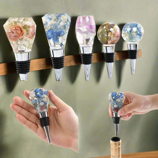 DIY Crystal Resin Wine Stopper Silicone Mould