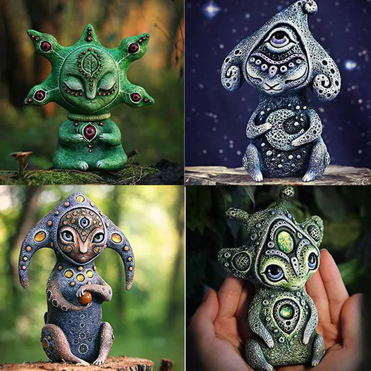 3 Eyed Alien | Sculptures