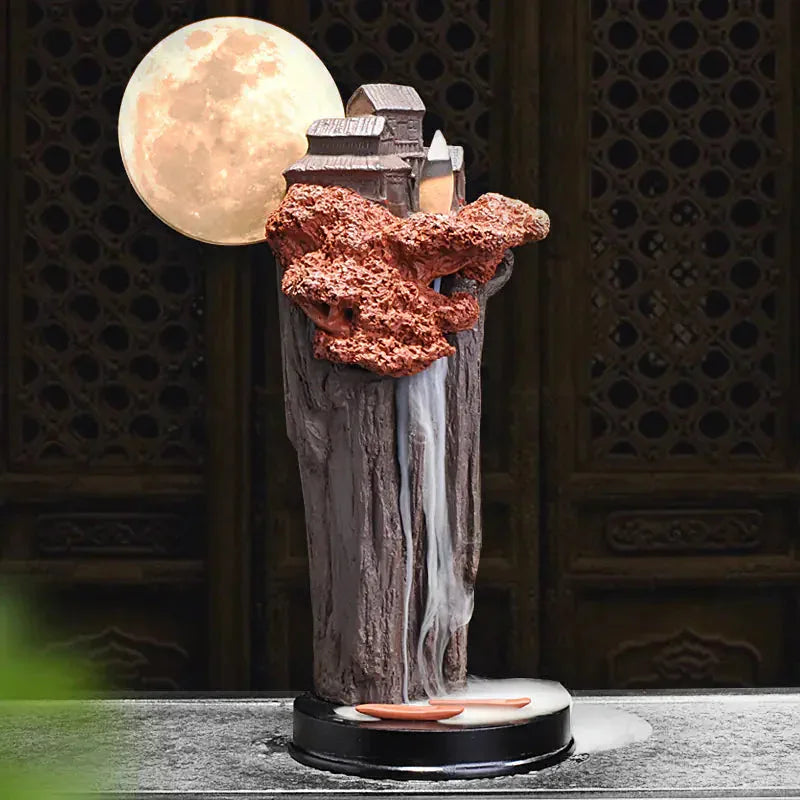 Mountain Temple Incense Burner - Sorceress Sanctuary