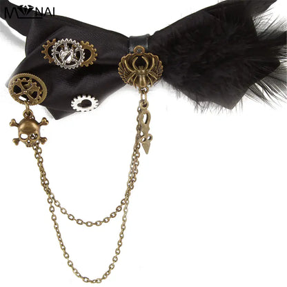 Steampunk Gothic Bow Tie