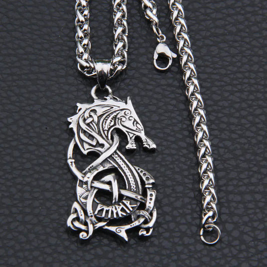 Nordic Dragon Necklace