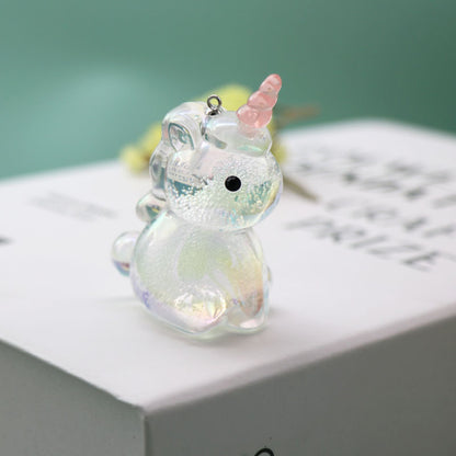 Unicorn Crystal Keychain