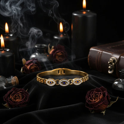 Titanium Steel Evil Eye Bracelet for Cross-Border Trade Sorceress Sanctuary