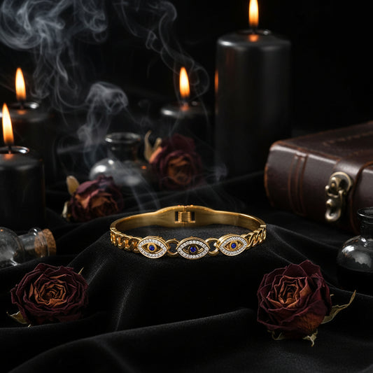 Titanium Steel Evil Eye Bracelet for Cross-Border Trade Sorceress Sanctuary