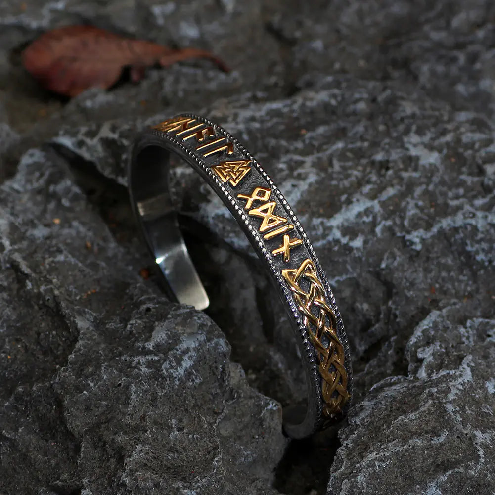 Nordic Rune Cuff