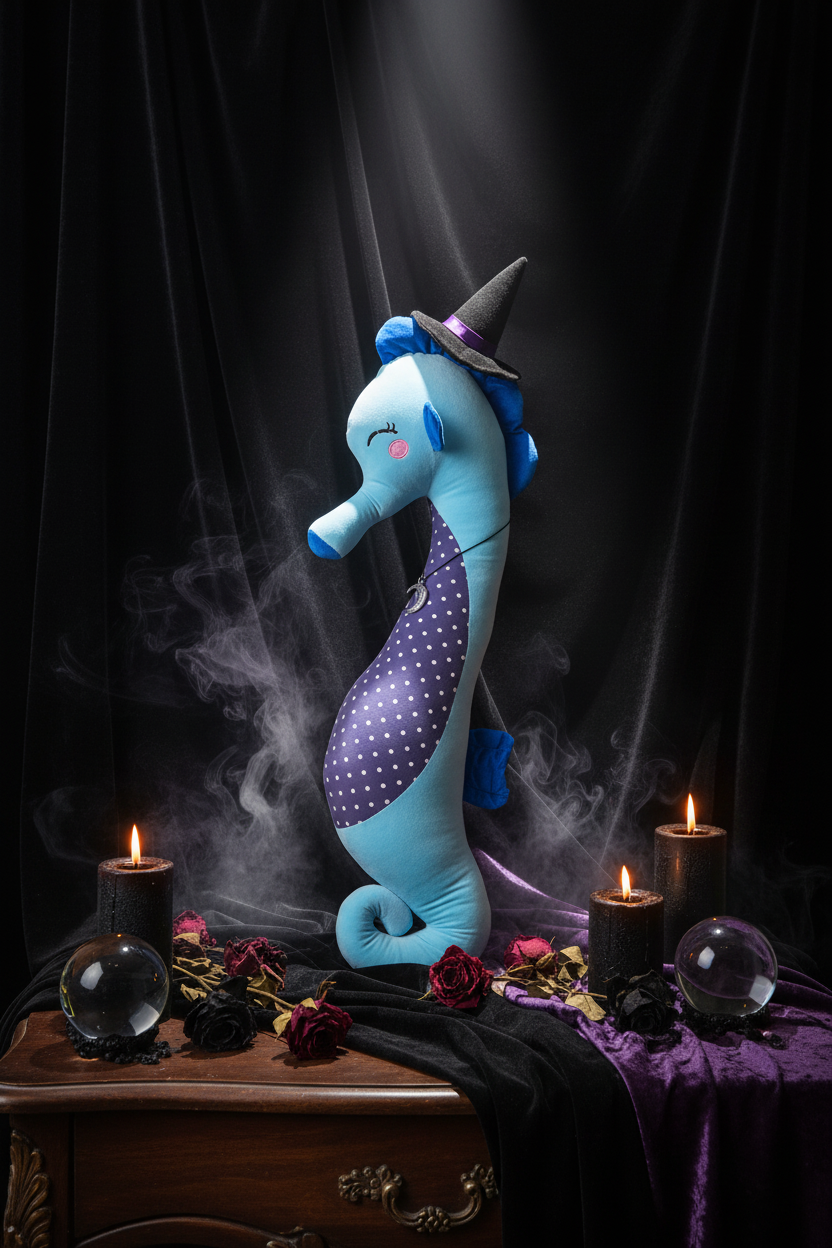 Seahorse Plushie Sorceress Sanctuary