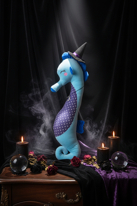 Seahorse Plushie Sorceress Sanctuary