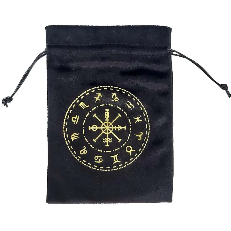 Velvet Tarot Bag Valknut