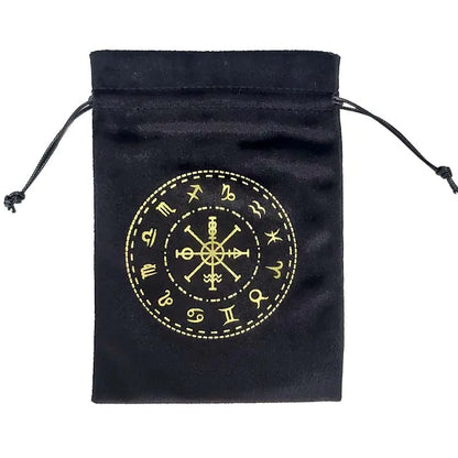Velvet Tarot Bag Valknut