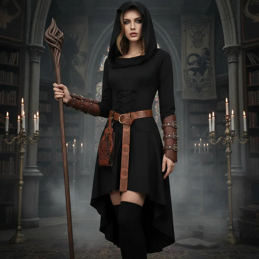 5 Pcs Witch Set - Sorceress Sanctuary Black / Large