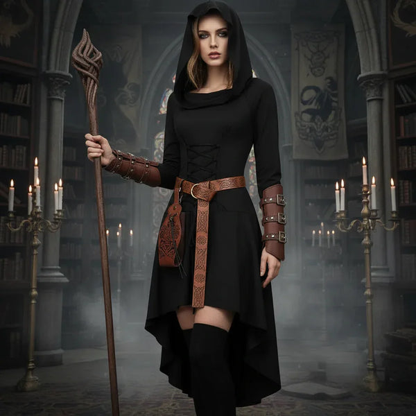 5 Pcs Witch Set - Sorceress Sanctuary Black / Large