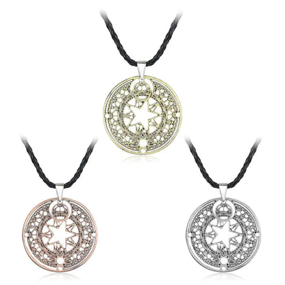Magic Circle Pendant Necklace Sorceress Sanctuary