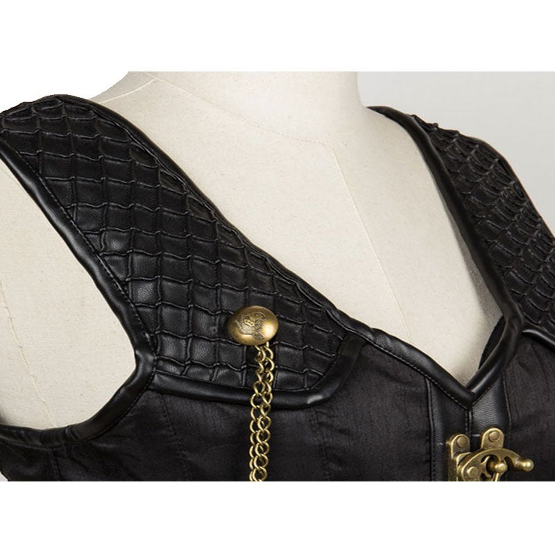 Detailed Witch Corset Top