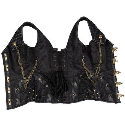 Detailed Witch Corset Top