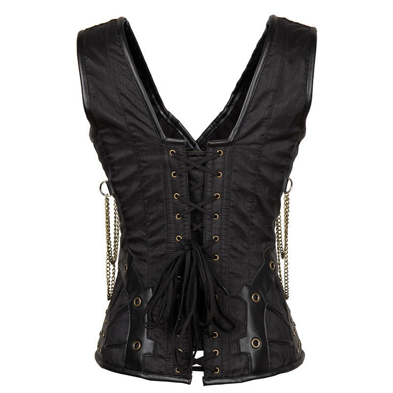 Detailed Witch Corset Top