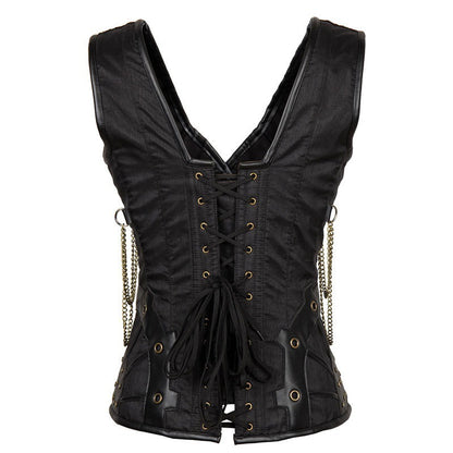 Detailed Witch Corset Top