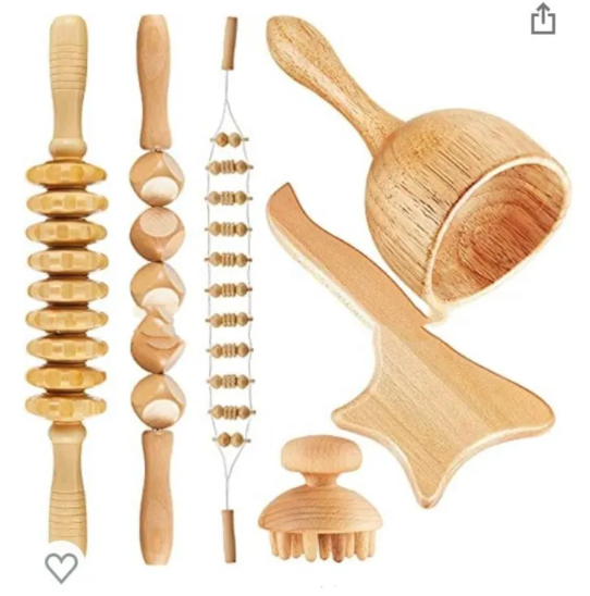 Wood Zen Meridian Massage Roller