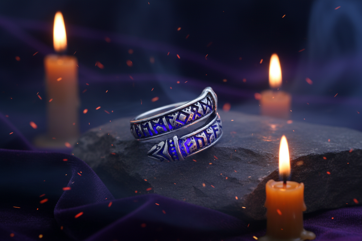 Nordic Serpent Ring