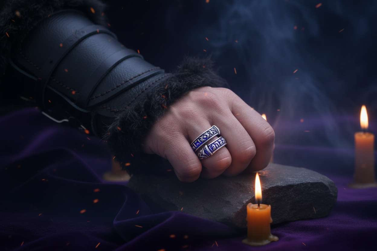 Nordic Serpent Ring Sorceress Sanctuary