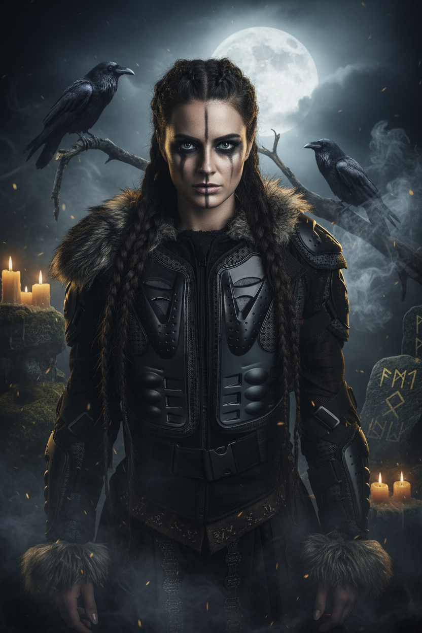 Close-up of a black and gray protective vest with padding on a dark background