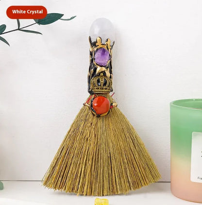 Witches Besom | Crystal Broom