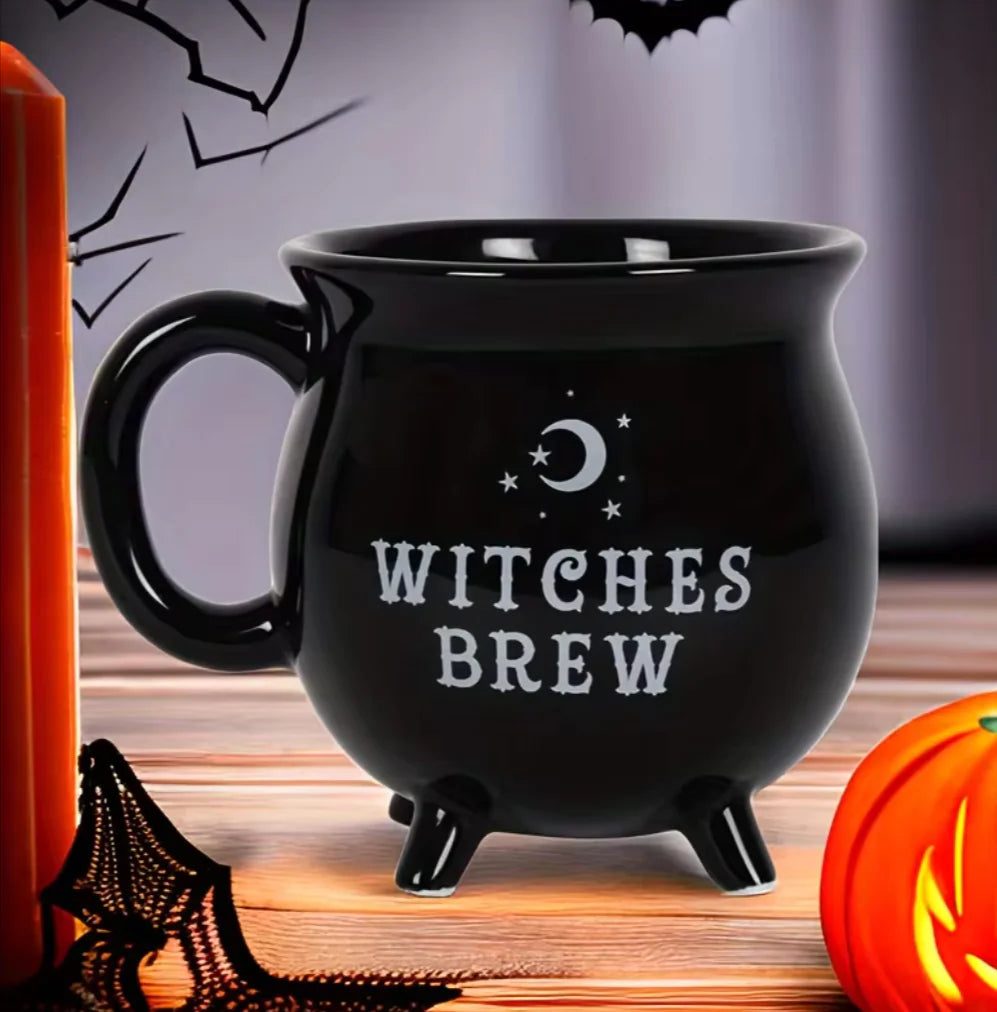 Enchanting Ceramic Witch Mug