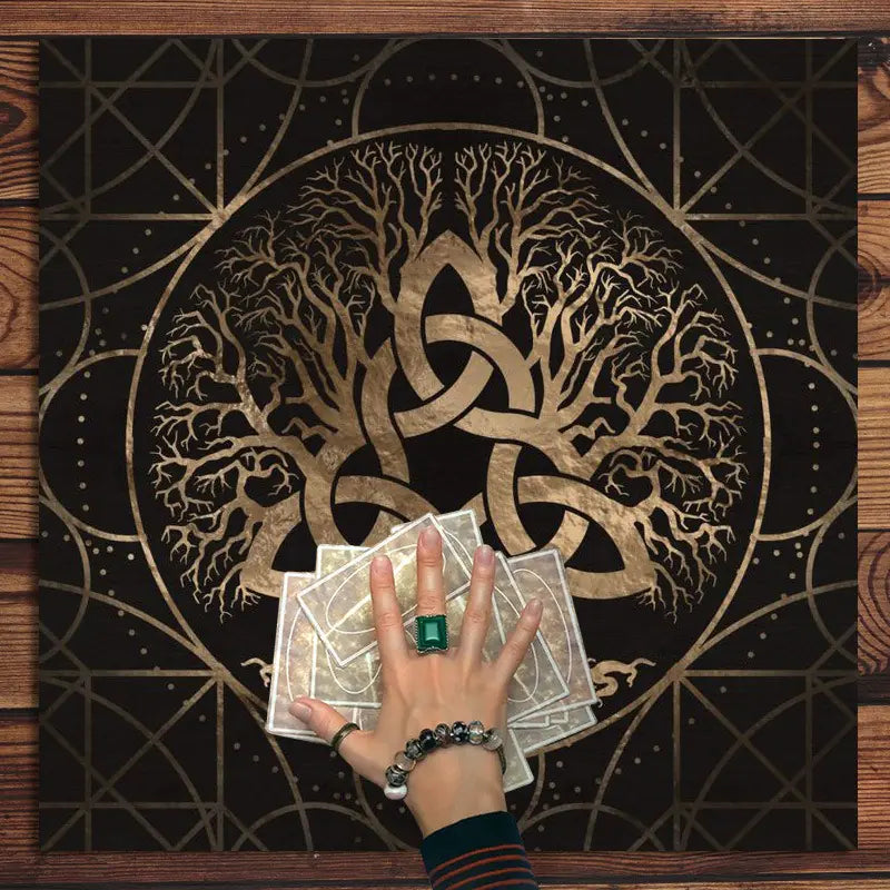 Tarot Card Tablecloth | Tree Of Life