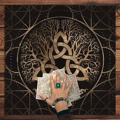 Tarot Card Tablecloth | Tree Of Life