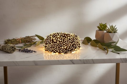 100M LED Fairy Lights for Holiday Decoration (1 Piece) Sorceress Sanctuary