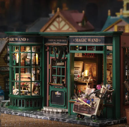 DIY Wooden Magic Street House Kit