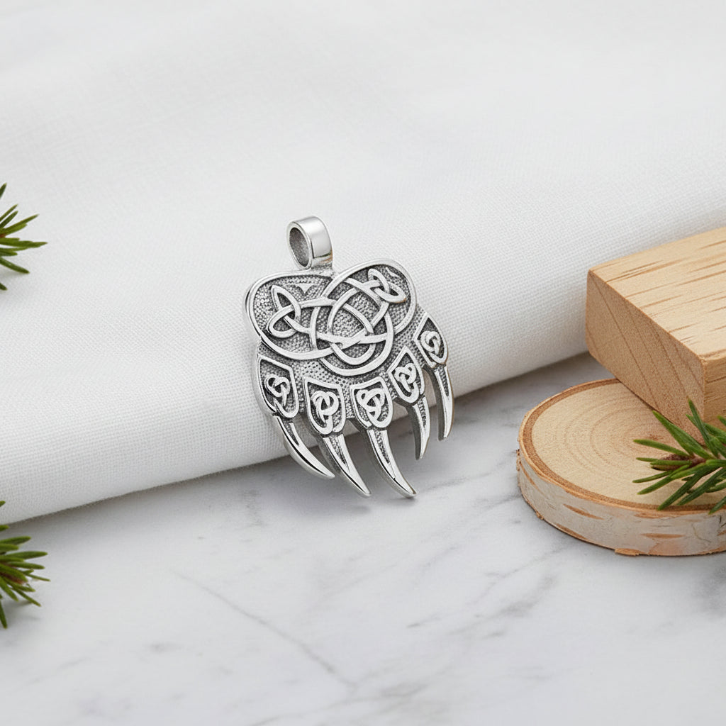 Viking Bear Claw Pendant