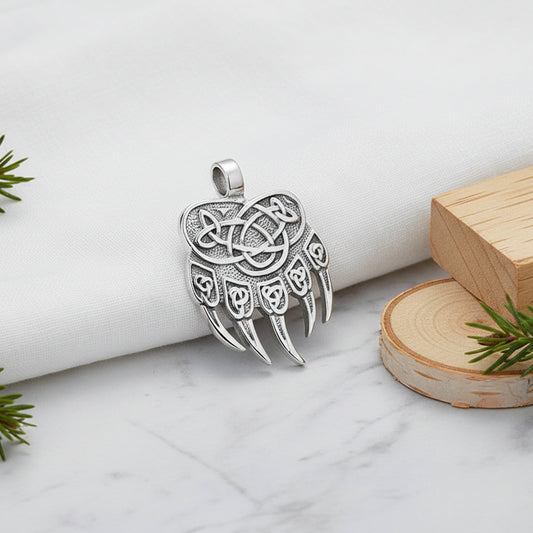 Viking Bear Claw Pendant