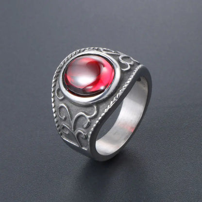 Arcane Garnet Ruby Ring
