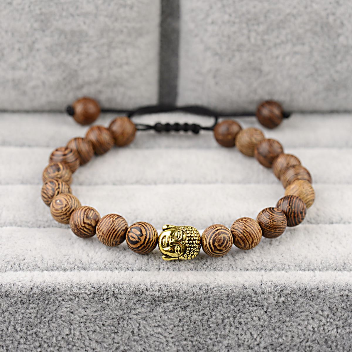 Handmade Chicken Wing Wood Energy Bracelet (Spartan Style)