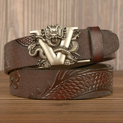 Dragon Leather Belt