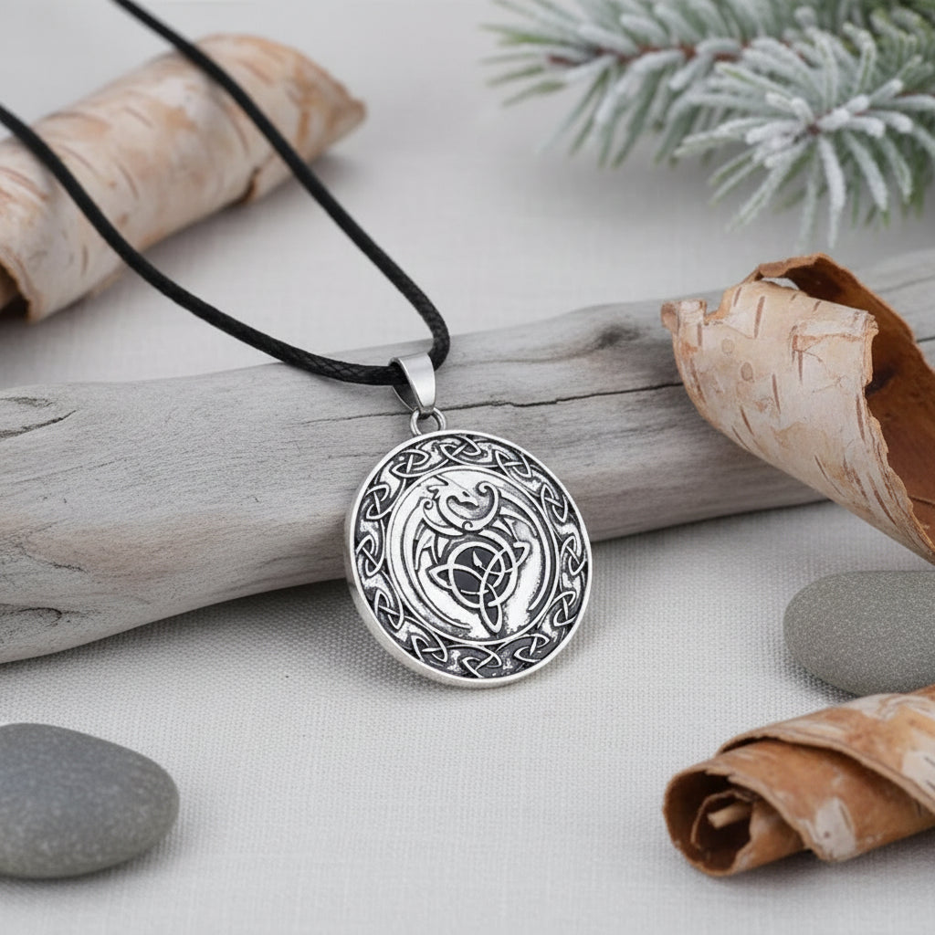 Celtic Dragon Necklace