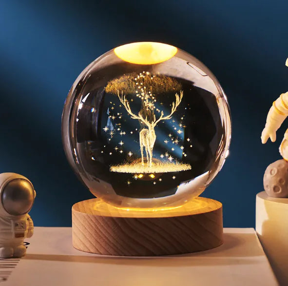 Crystal Ball Lamp