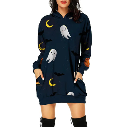 Spooky Print Dress