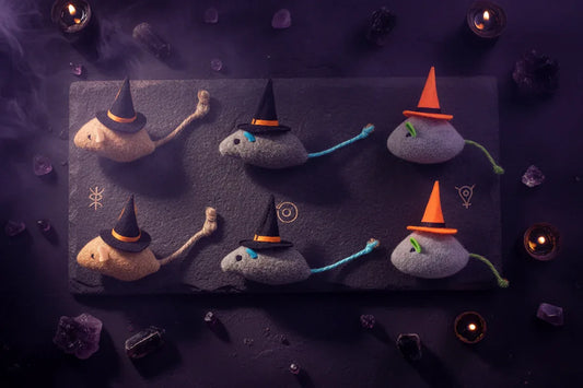 6 Witch Mice | Cat Toys - Sorceress Sanctuary Magic hat
