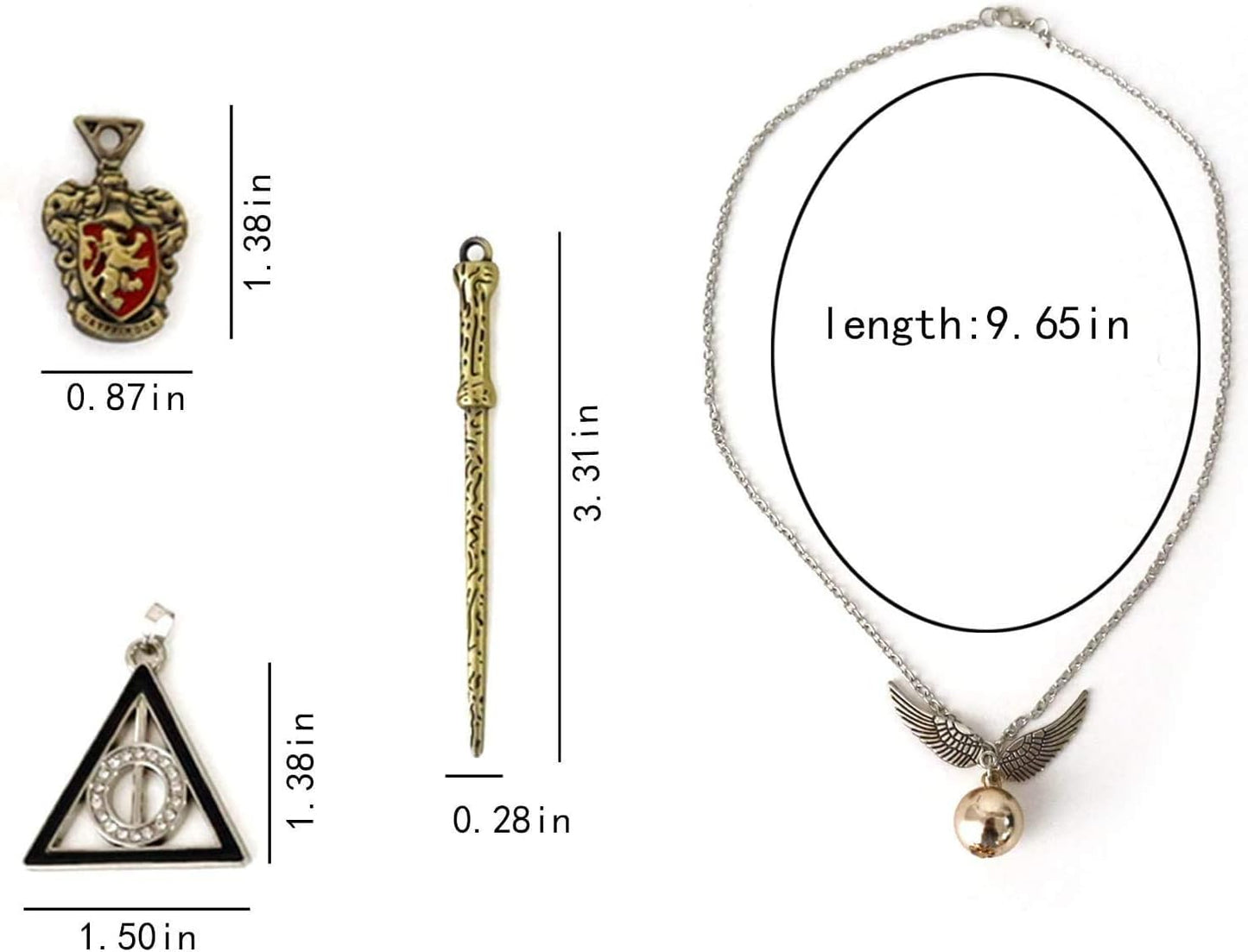 Harry Potter Wand & Keychain Box Set