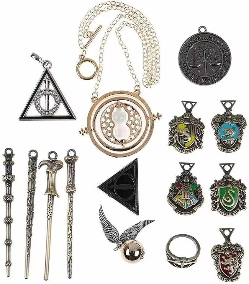 Harry Potter Wand & Keychain Box Set