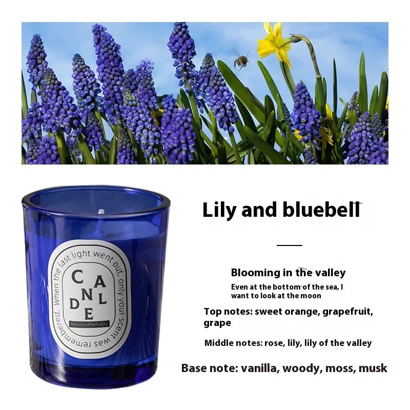 Aromatherapy Aura Candle Glass