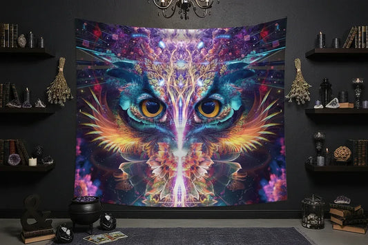 Mystical Eagle Eye Tapestry - Sorceress Sanctuary 213091 / 27.6*39.4 Inch